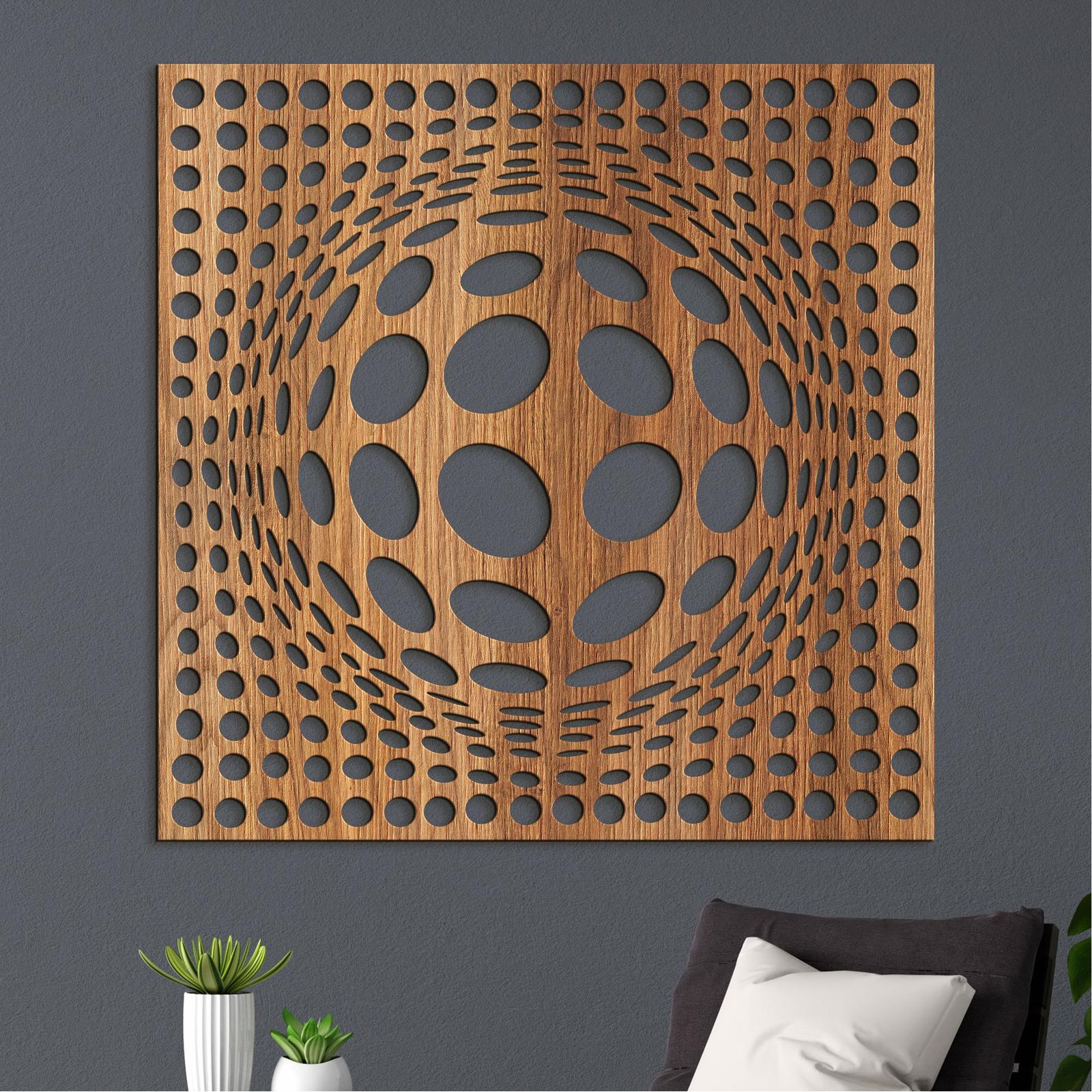 Dreveny panel 3D iluzia-DREVTEX