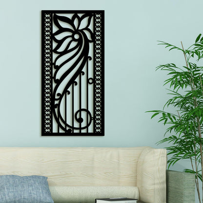 Kvetinova mandala na stenu-DREVTEX