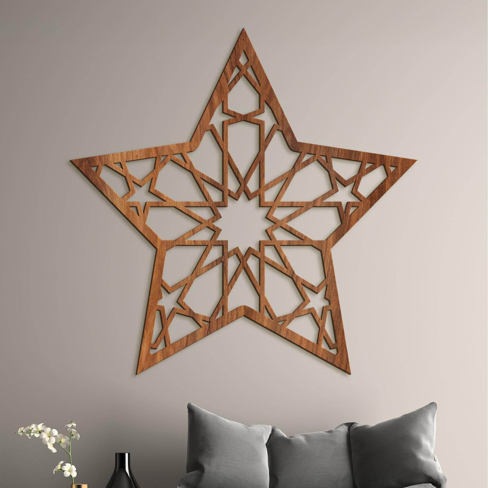 Obraz hviezda plna Elegancie-DREVTEX