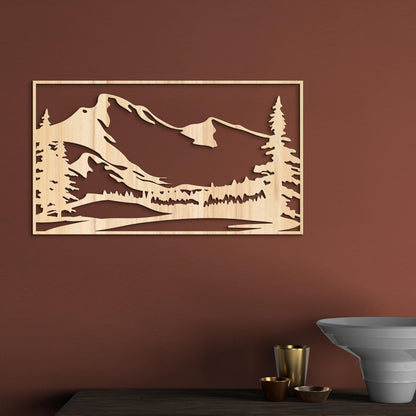 Obraz Silueta hor-DREVTEX