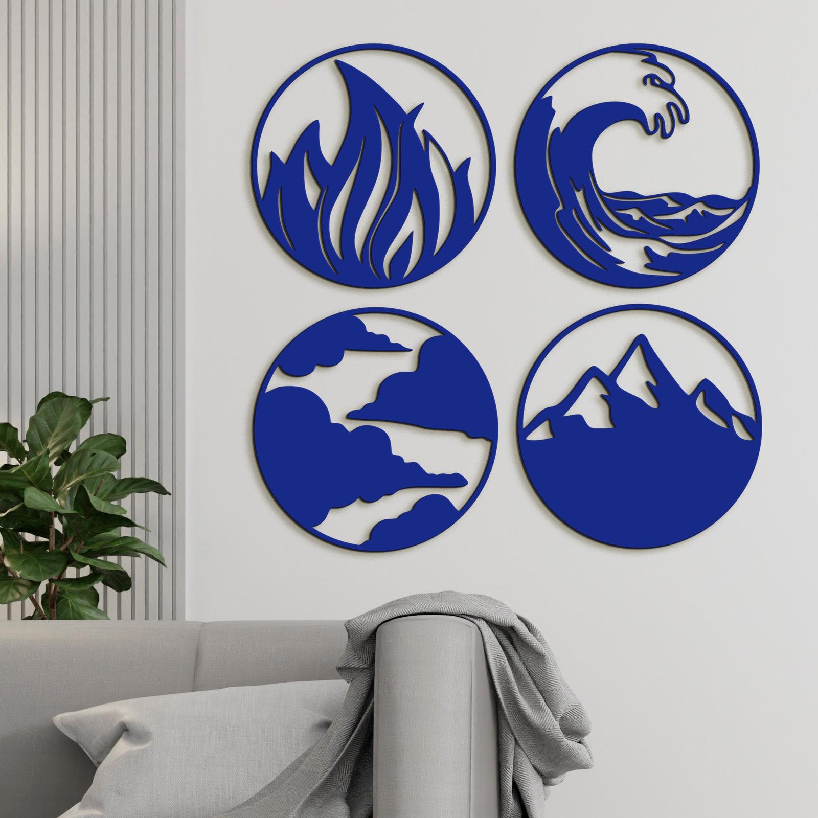 Moderný obraz ŽIVLY PRÍRODY-DREVTEX