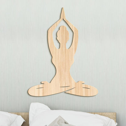 Dreveny obraz Harmonia jogy-DREVTEX
