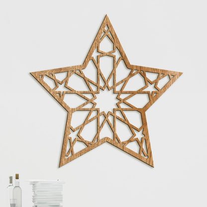 Obraz hviezda plna Elegancie-DREVTEX