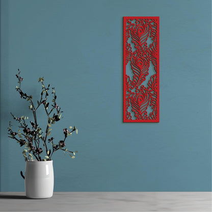 Drevená mandala Pávie perá-DREVTEX