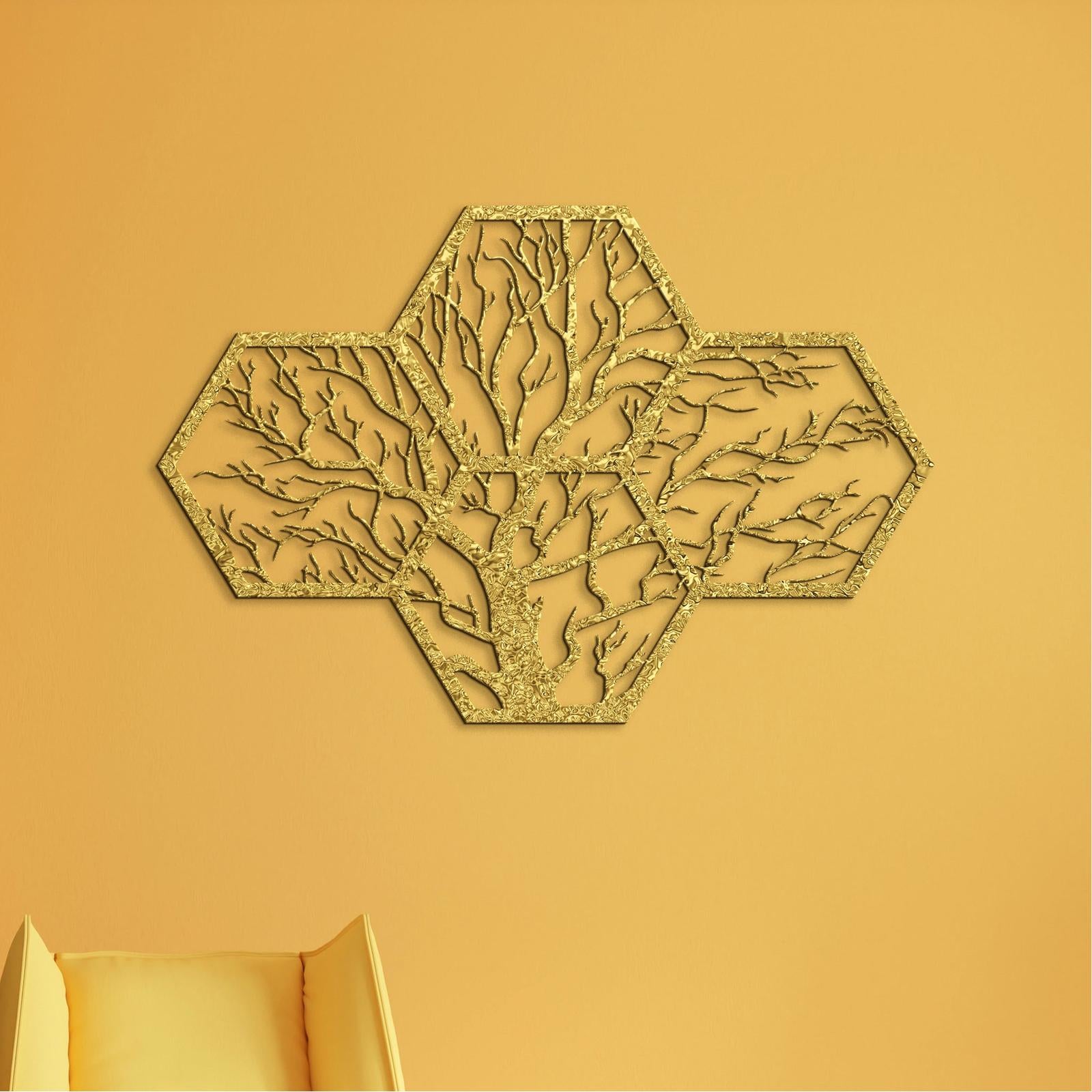 Drevený strom života motív včelieho úľa-DREVTEX