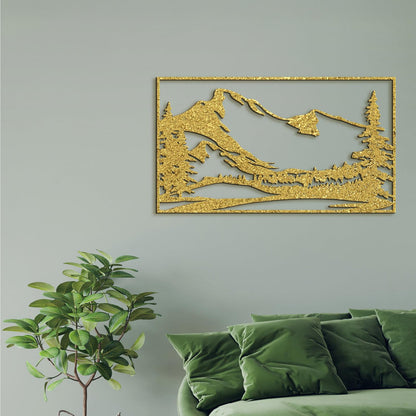 Obraz Silueta hor-DREVTEX