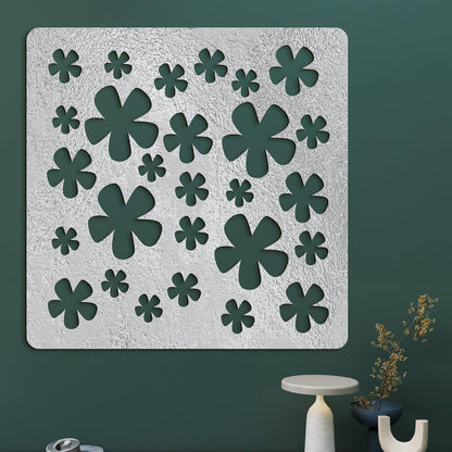 Drevená dekorácia Kvietky-DREVTEX