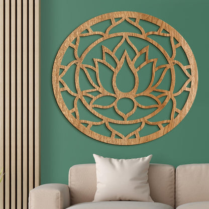 Mandala Kvet LOTOS-DREVTEX