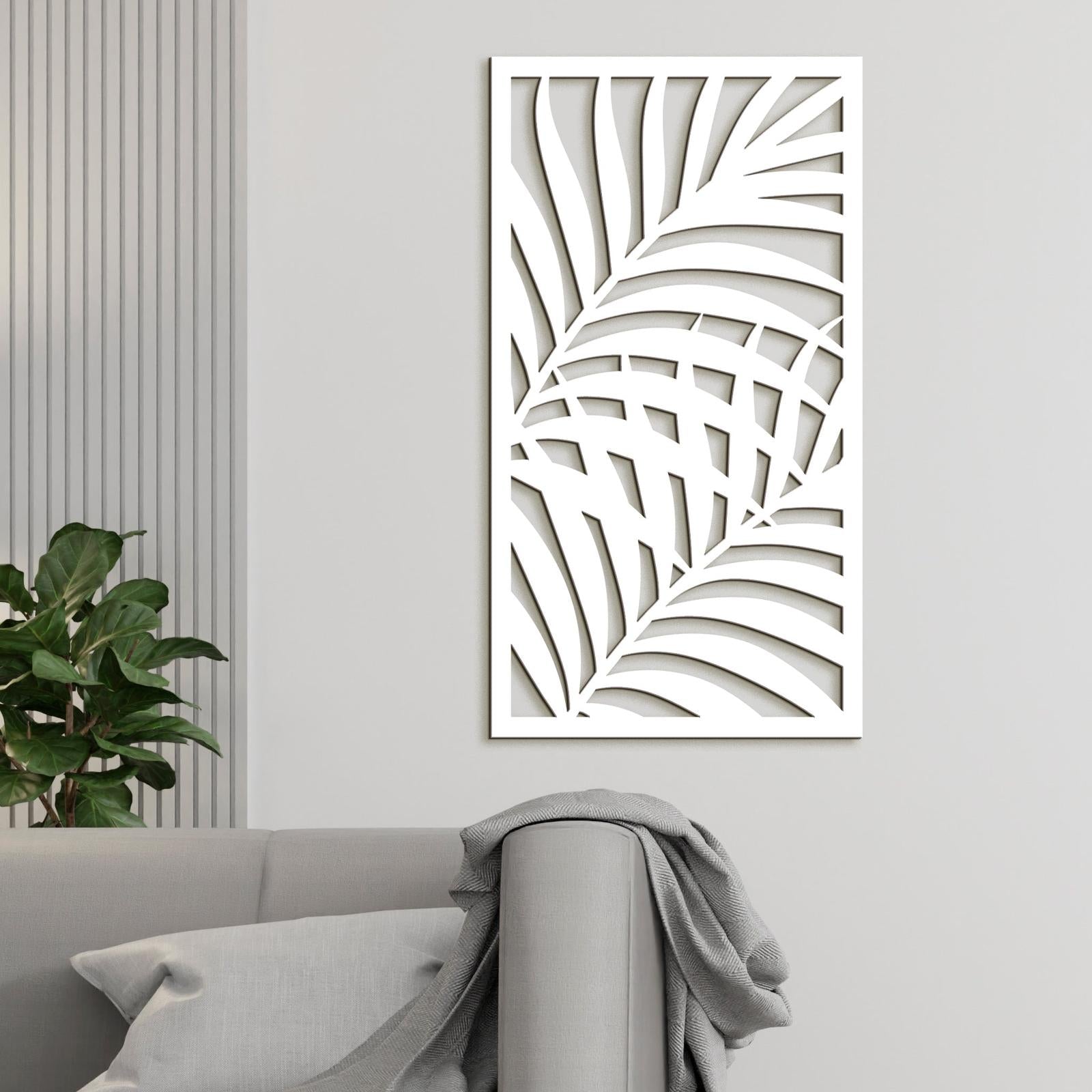 Dreveny obraz zatisie z listia-DREVTEX