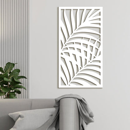 Dreveny obraz zatisie z listia-DREVTEX