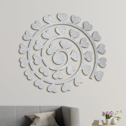 Obraz na stenu Spirala zo srdc-DREVTEX