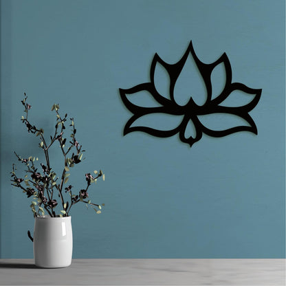 Drevený obraz na stenu Kvet LOTOS-DREVTEX