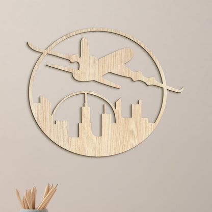 Dreveny obraz na stenu fly-DREVTEX