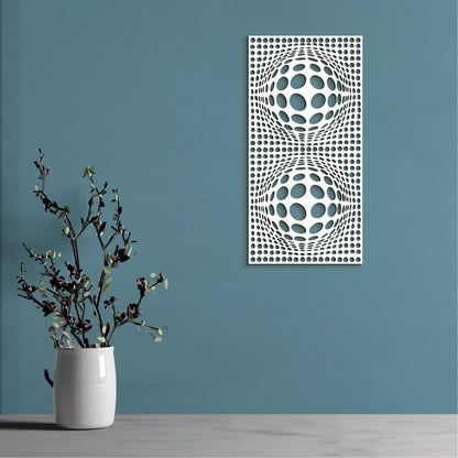 Drevený obraz na stenu 3D ilúzia-DREVTEX