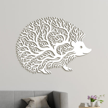 Dekoratívny drevený obraz Ježko-DREVTEX