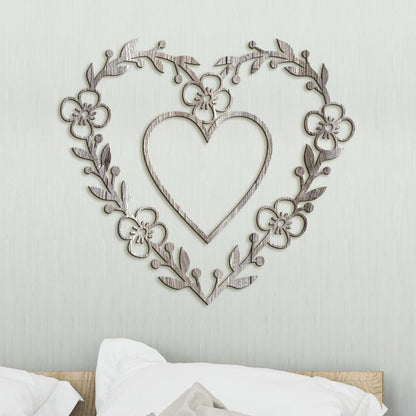Romantický obraz na stenu HEART-DREVTEX
