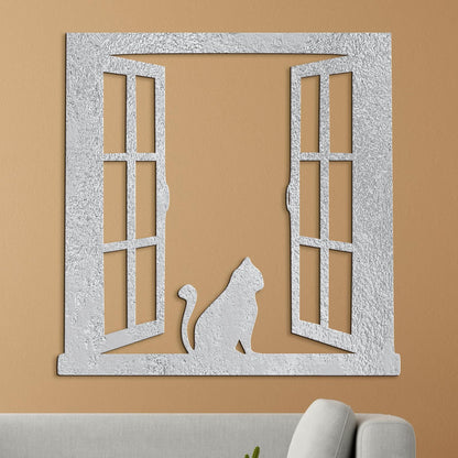 Silueta macky na okne-DREVTEX