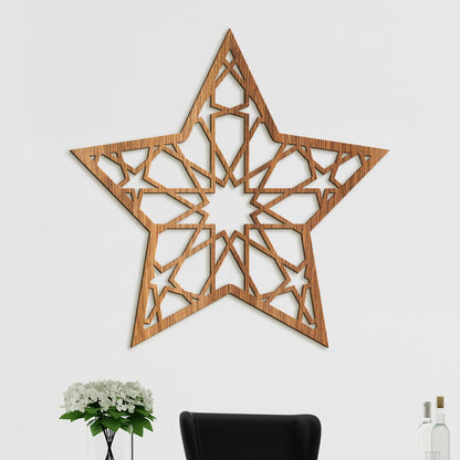 Obraz hviezda plna Elegancie-DREVTEX