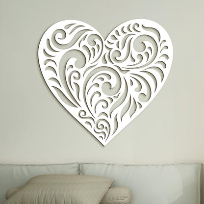 Drevený obraz na stenu Srdce SPIRIT-DREVTEX