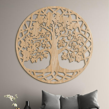 Drevený obraz na stenu Strom života-DREVTEX