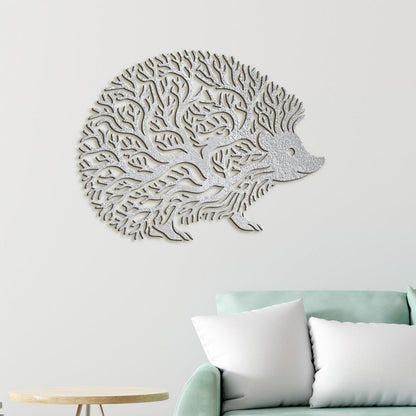 Dekoratívny drevený obraz Ježko-DREVTEX