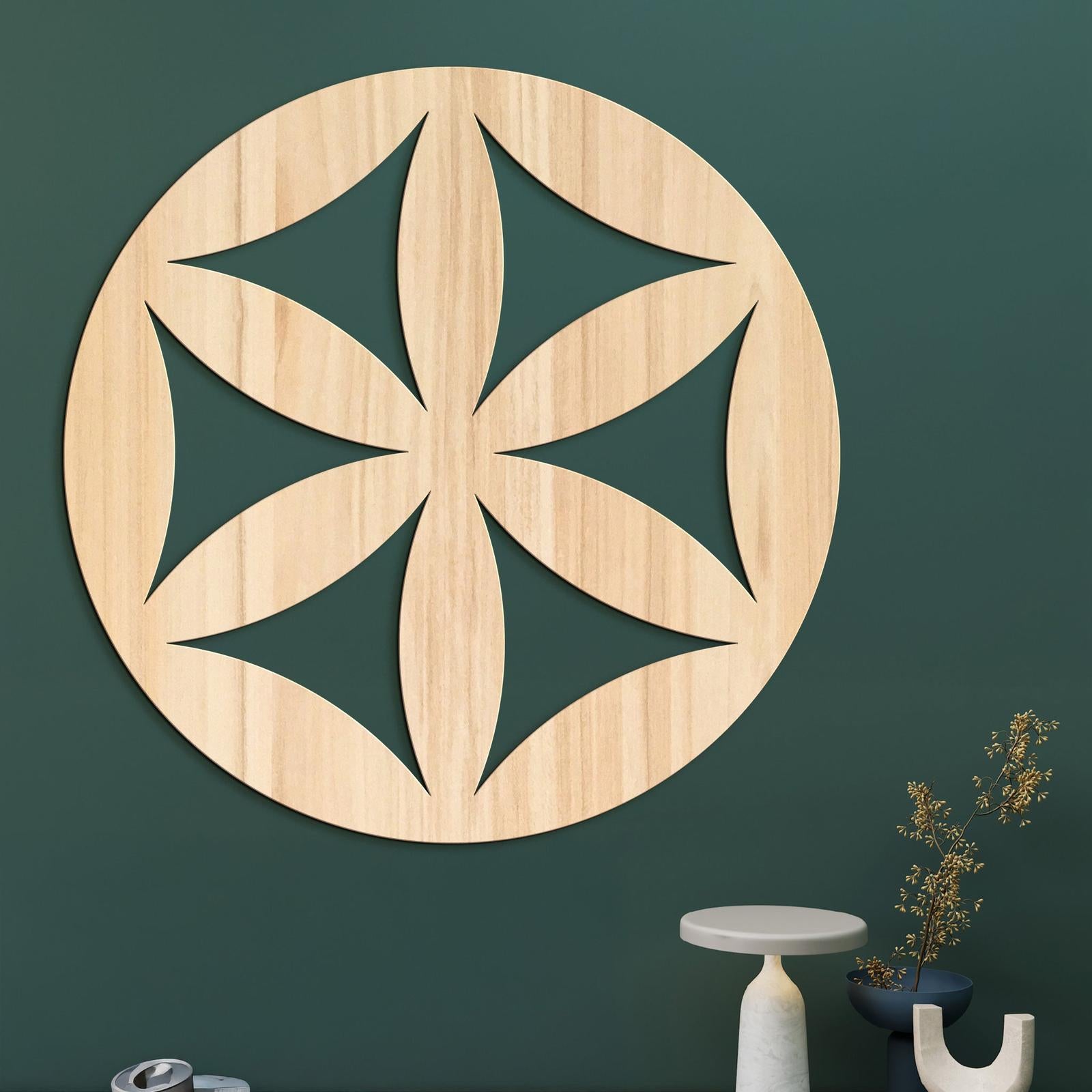 Mandala HVIEZDA-DREVTEX