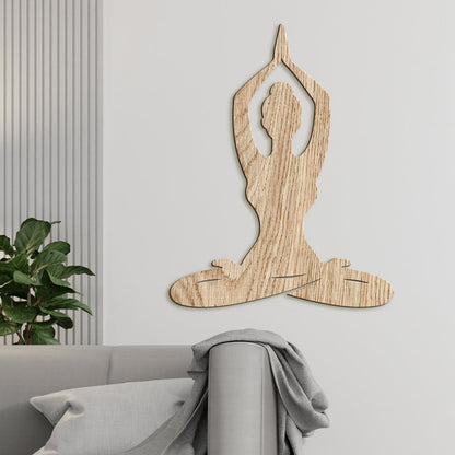 Dreveny obraz Harmonia jogy-DREVTEX