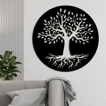 Drevený strom života Korene-DREVTEX