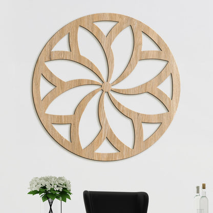 Mandala Slnecny kvet-DREVTEX