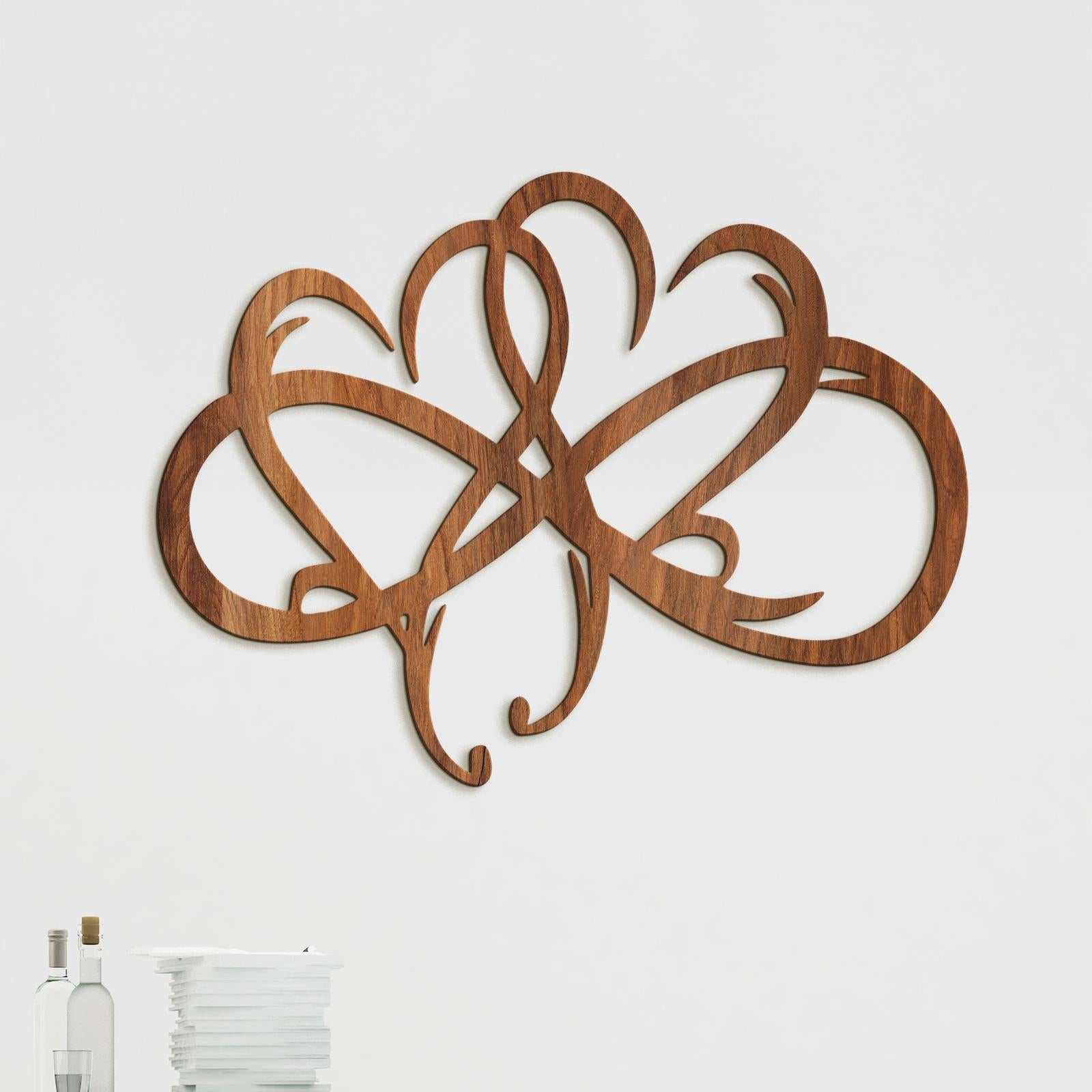 Drevený obraz SRDCIA-DREVTEX