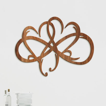 Drevený obraz SRDCIA-DREVTEX