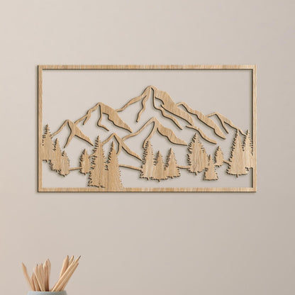 Obraz na stenu Majestatne hory-DREVTEX