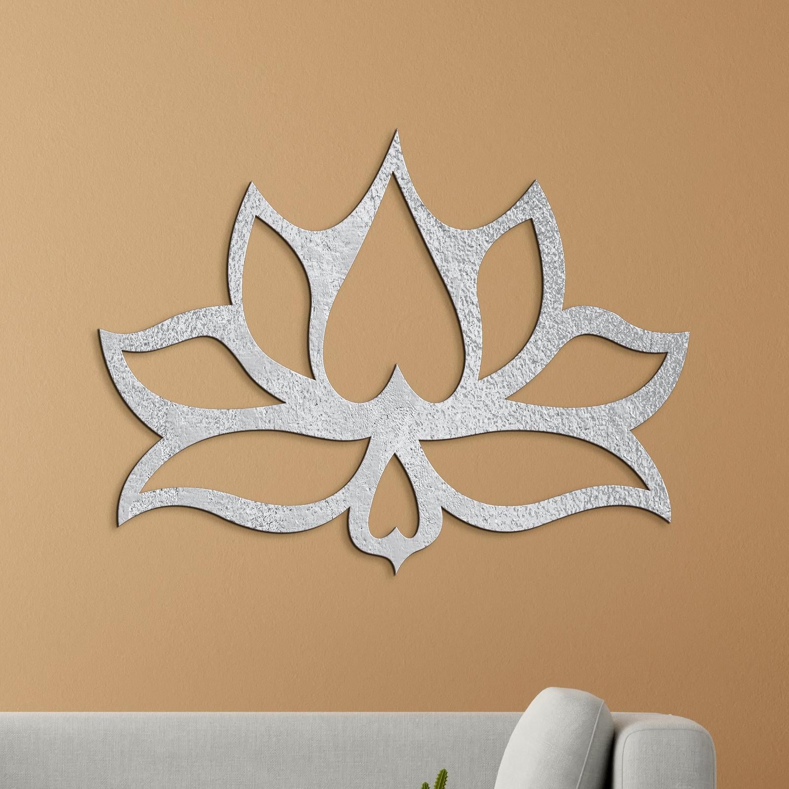 Drevený obraz na stenu Kvet LOTOS-DREVTEX