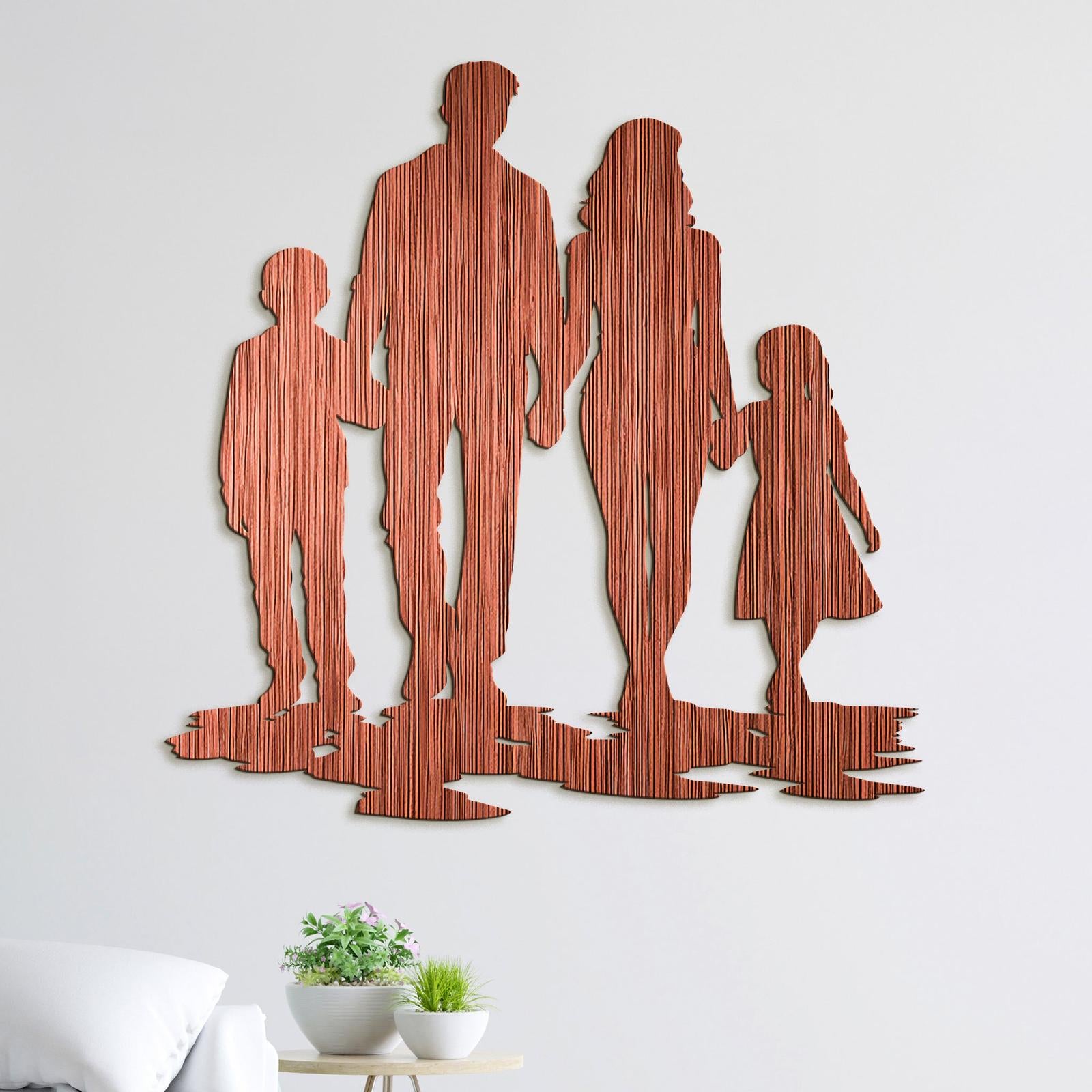 Dreveny obraz rodina-DREVTEX