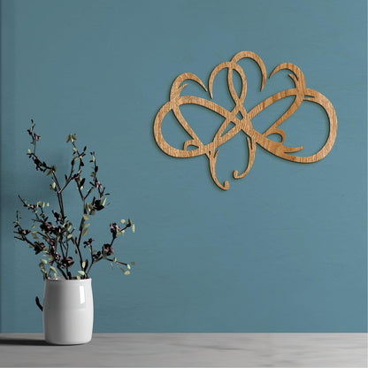 Drevený obraz SRDCIA-DREVTEX