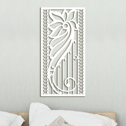 Kvetinova mandala na stenu-DREVTEX