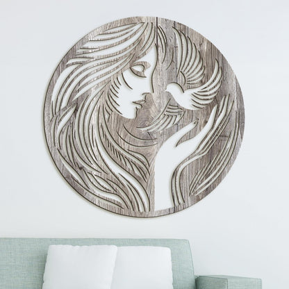 Obraz zenska neznost-DREVTEX