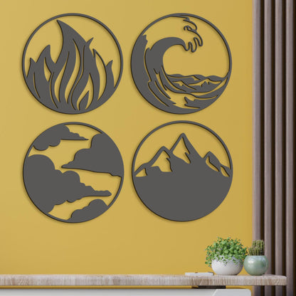 Moderný obraz ŽIVLY PRÍRODY-DREVTEX