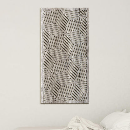 Obraz na stenu Geometrický panel-DREVTEX