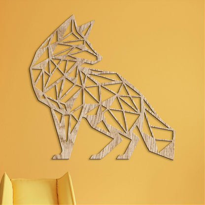 Dreveny obraz Liska-DREVTEX