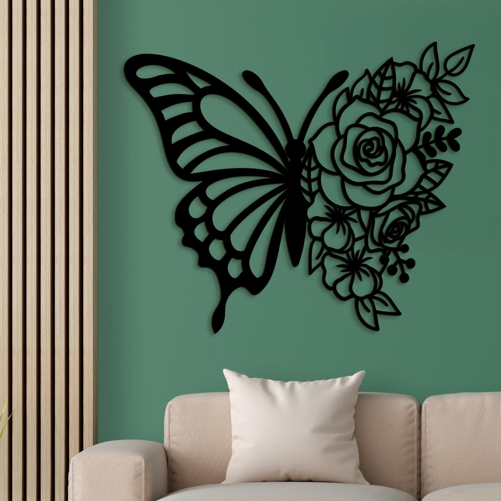 Dreveny obraz Motyl-DREVTEX