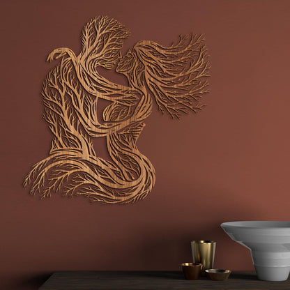 Dekoracia zamilovany par-DREVTEX