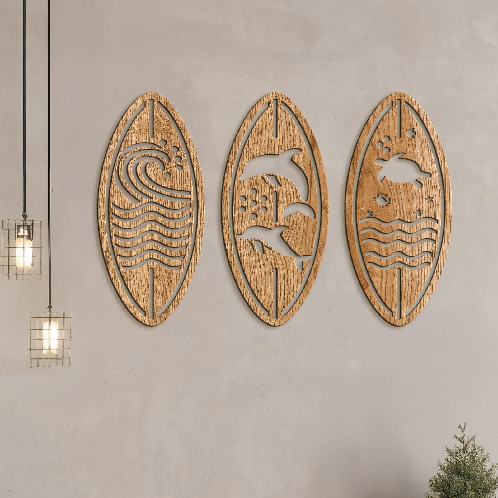 Trojdielny obraz SEA-DREVTEX