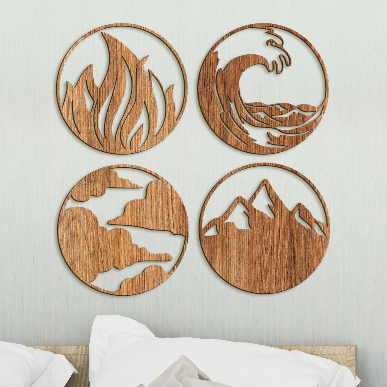 Moderný obraz ŽIVLY PRÍRODY-DREVTEX