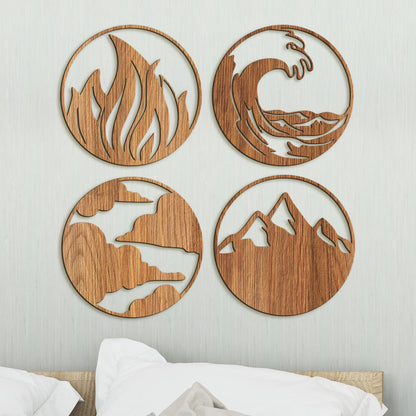 Moderný obraz ŽIVLY PRÍRODY-DREVTEX