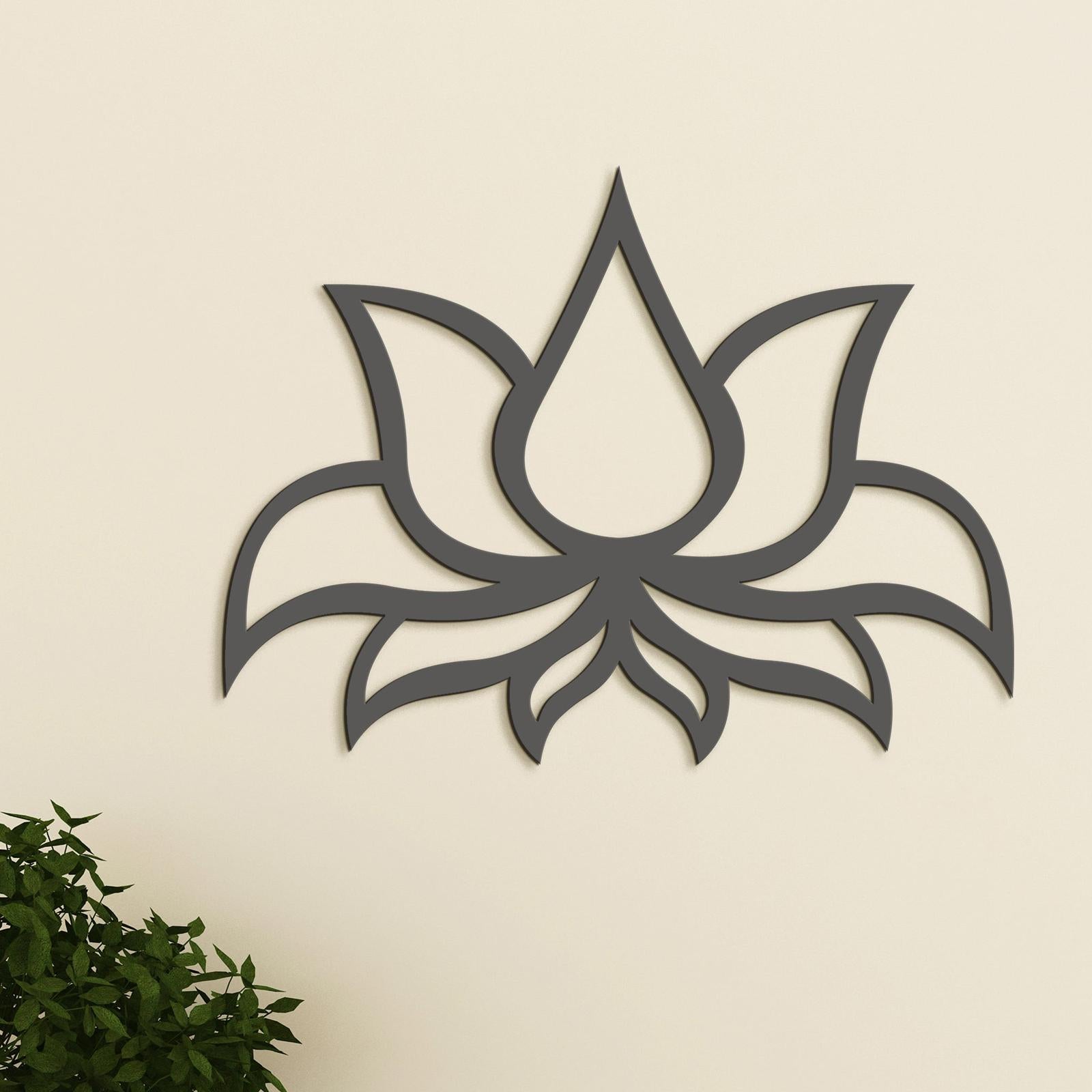 Drevený obraz Lotosový kvet-DREVTEX