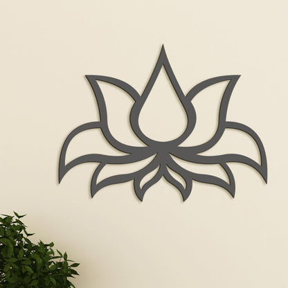 Drevený obraz Lotosový kvet-DREVTEX