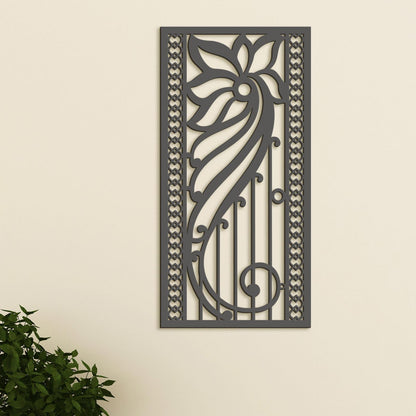 Kvetinova mandala na stenu-DREVTEX