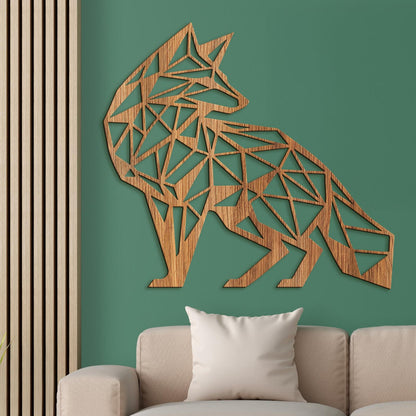 Dreveny obraz Liska-DREVTEX