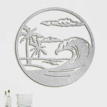 Drevený obraz na stenu pláž-DREVTEX